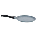 Prestige Cast Aluminium 28 CM Speckled Tawa | Long Lasting Non Stick Coating | Non Slip Bakelite Handle | Aluminium Induction base|Induction Compatible | PR15855 - Grey