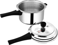 Prestige Popular Pressure Cooker 3 L | Aluminium Pressure Cooker | Silver - MPP23100