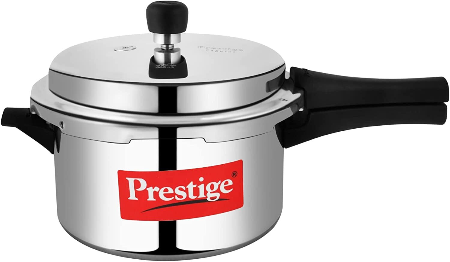 Prestige Popular Pressure Cooker 3 L | Aluminium Pressure Cooker | Silver - MPP23100