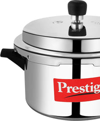 Prestige Popular Pressure Cooker 3 L | Aluminium Pressure Cooker | Silver - MPP23100