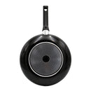 Prestige Safecook Non-stick 20cm Open Frypan | Induction Base Frying Pan Non-Stick | Diamond shield triple coated Pan - PR22088 - Black