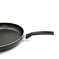 Prestige Safecook Non-stick 32cm Open Frypan | Frying Pan Non-Stick | Dimple shield triple coated Pan - PR22094 - Black
