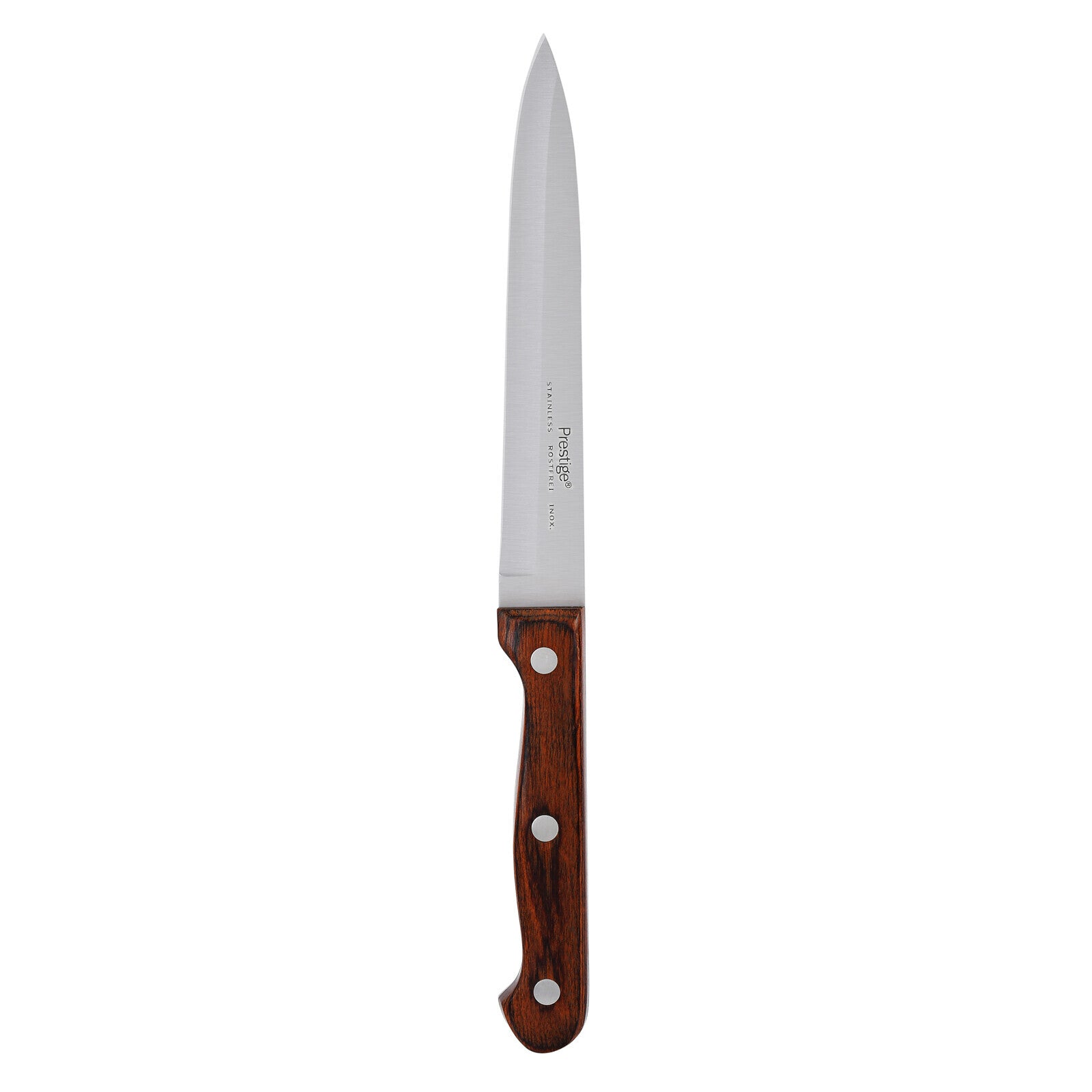 Prestige Classic Utility Knife 12.5cm | Wooden Handle Knife |Tough Hollow Ground Blades | PR1975