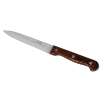 Prestige Classic Utility Knife 12.5cm | Wooden Handle Knife |Tough Hollow Ground Blades | PR1975