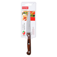 Prestige Classic Vegetable Knife 10.5cm | Wooden Handle Knife | Tough Hollow Ground Blades | PR1974