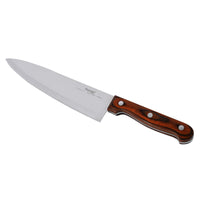 Prestige Classic Chef Knife 20cm | Wooden Handle Knife |Tough Hollow Ground Blades | PR1977