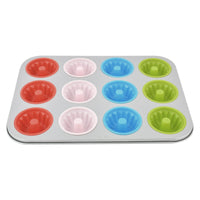 Prestige 12 Cup Fluted Muffin Pan Bundt Set | PR57156