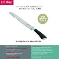 Prestige Deko 8'' Bread Knife | PR57542