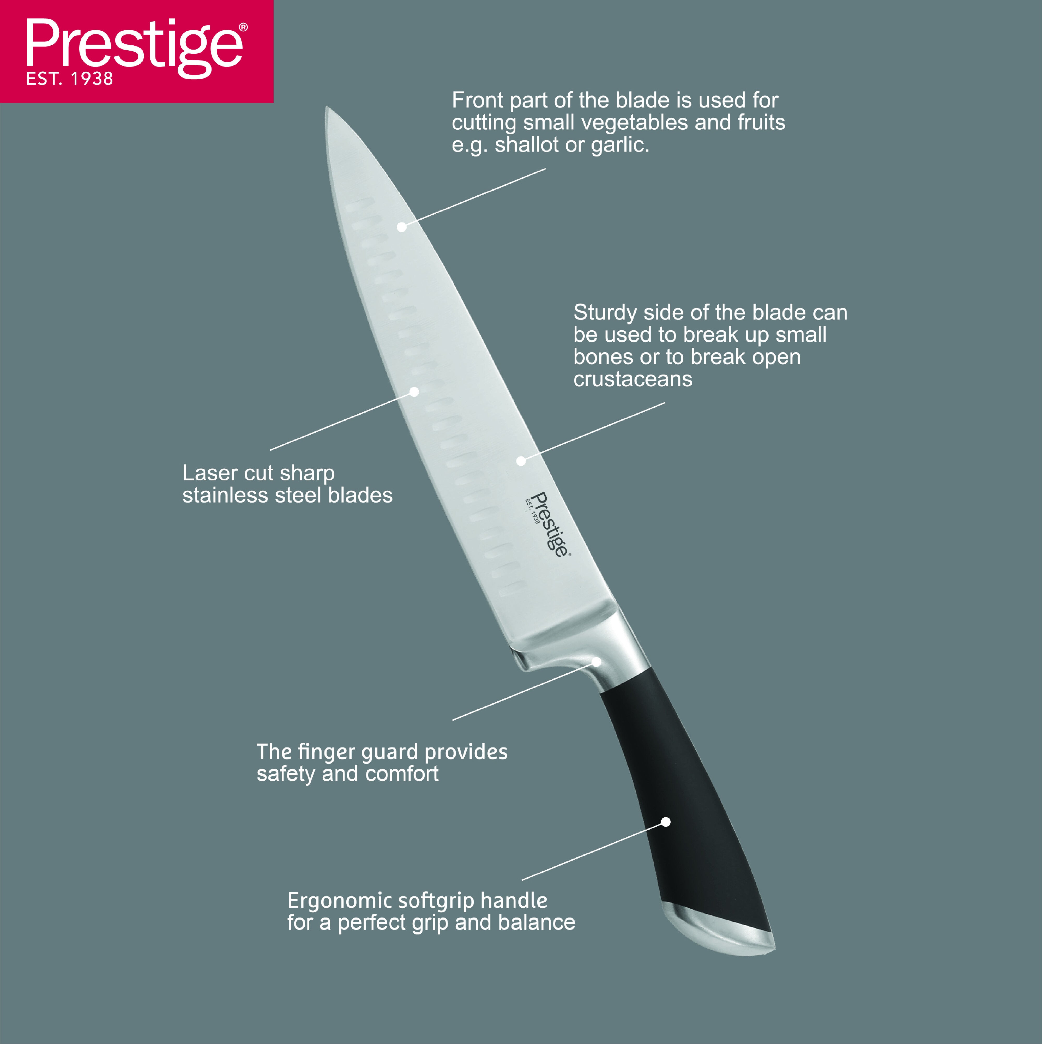 Prestige Deko 8'' Bread Knife | PR57542