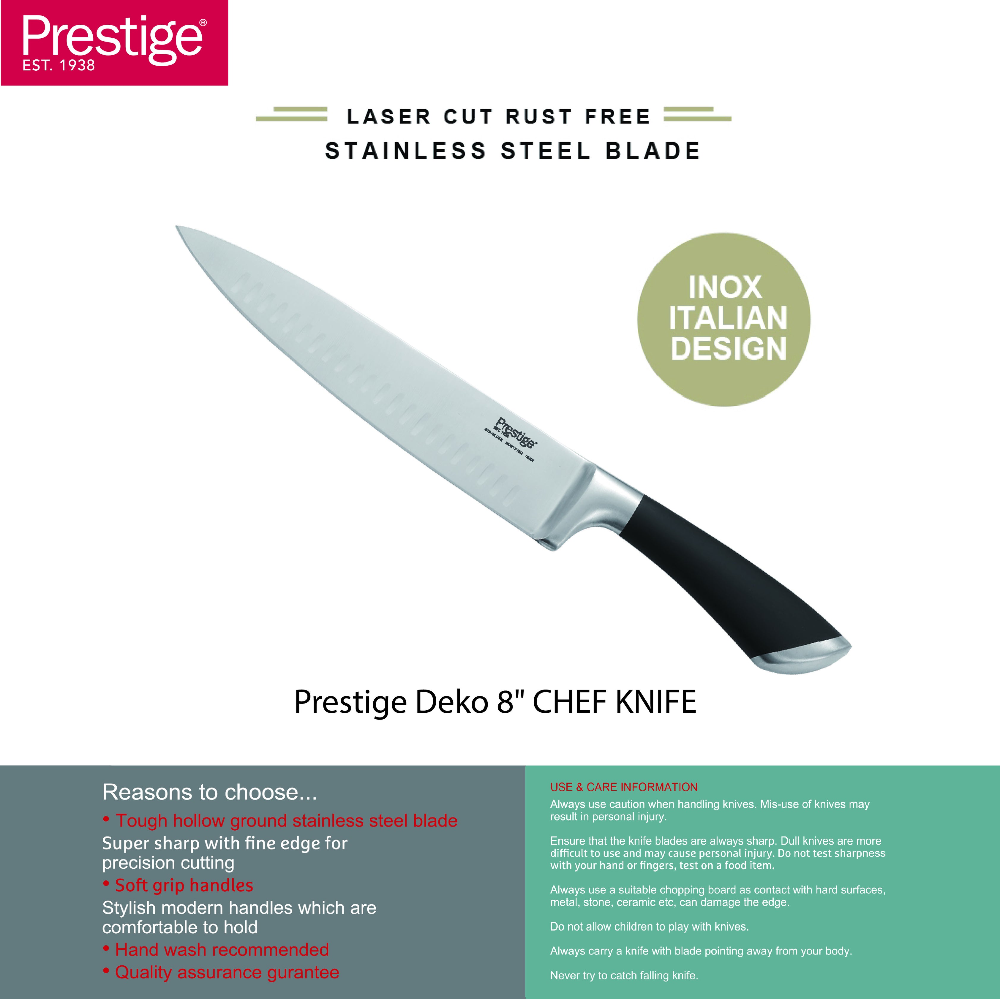 Prestige Deko 8" Chef Knife | PR57541