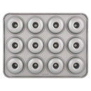 Prestige Mini Donut Pan | Non-Stick Baking Pan with 12 Cup | Donut Baking Tray | Grey - PR218616