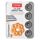 Prestige Mini Donut Pan | Non-Stick Baking Pan with 12 Cup | Donut Baking Tray | Grey - PR218616