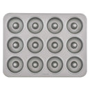 Prestige Mini Donut Pan | Non-Stick Baking Pan with 12 Cup | Donut Baking Tray | Grey - PR218616