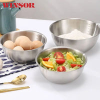 Winsor 3 Pc Mixing Bowl Set (17 Cm, 21 Cm, 25 Cm) | WR80835
