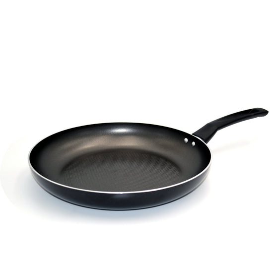 Prestige Safecook Non-stick 20cm Open Frypan | Induction Base Frying Pan Non-Stick | Diamond shield triple coated Pan - PR22088 - Black