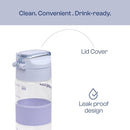 Winsor Pinnacle Pulse Hydration Bottle (850ML,Lavender) | Motivational Water Bottle with One Hand Operation, Hydration Tracker &Flip Top Lid | BPA Free | Ideal for School, Office, Sport,College, Home.