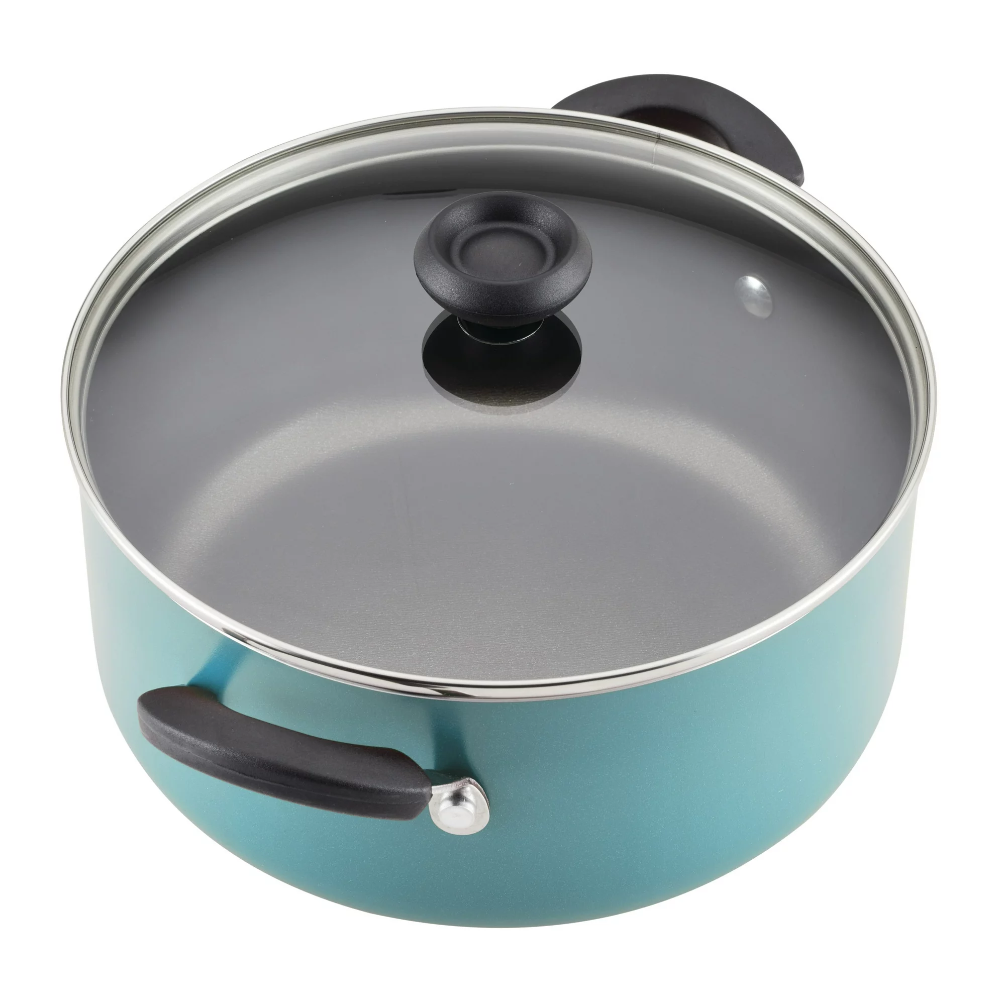 Farberware Cookstart Pots and Pans Set 20-Piece | Nonstick Cookware Set - Aqua