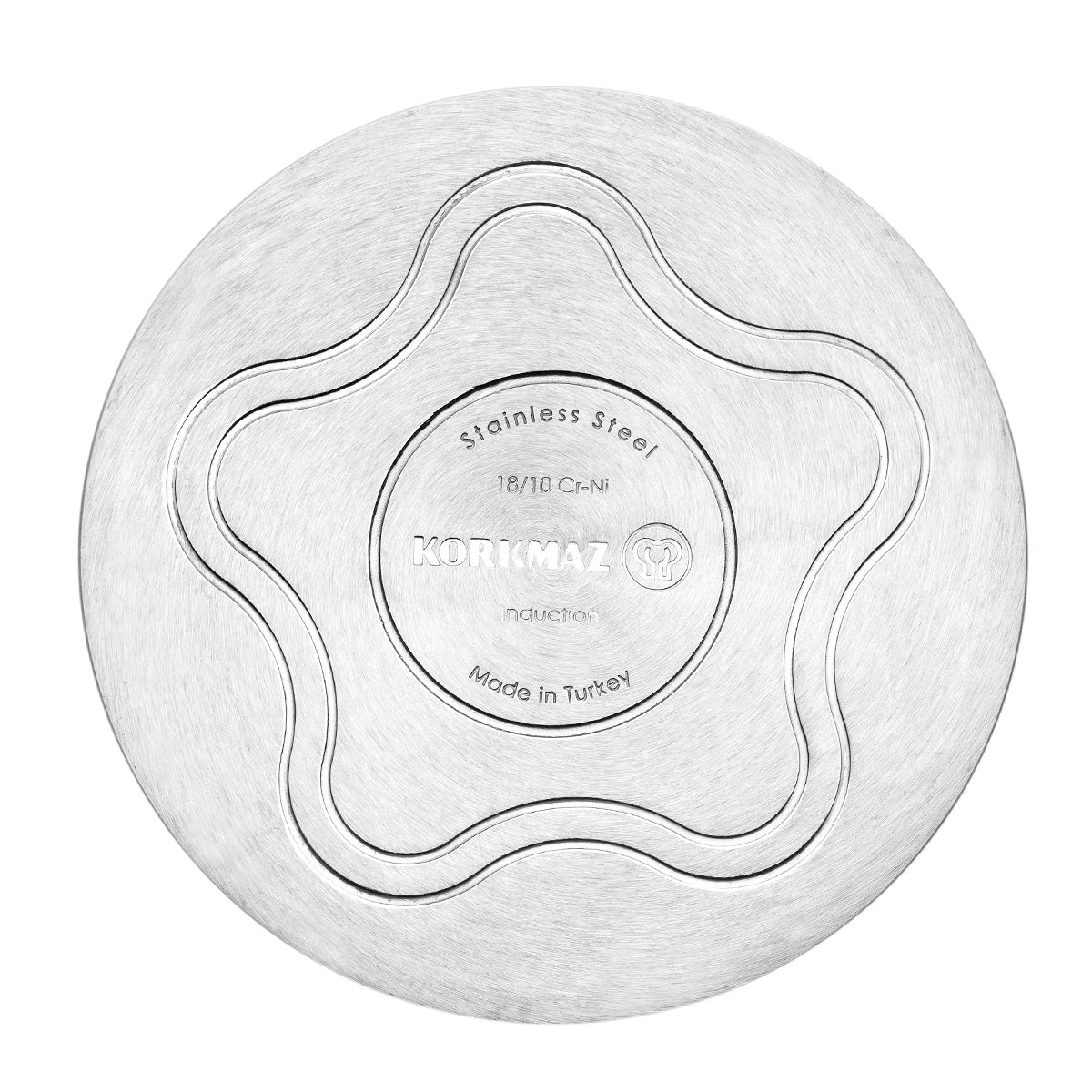 Korkmaz Alfa Stainless Steel Casserole 16X9 Cm / 1.8 L. | KA1016