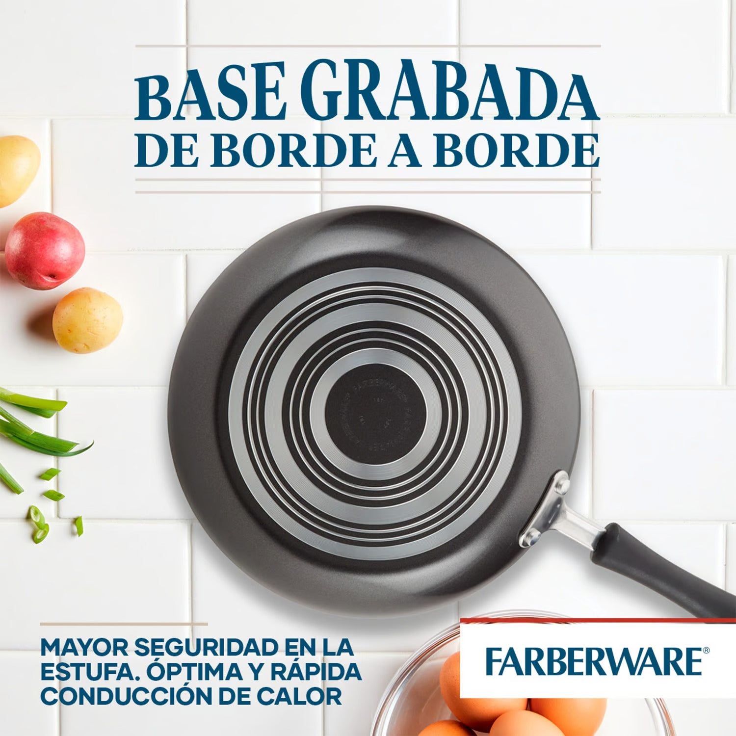 Farberware Cookstart Diamond Max Nonstick Cookware | Pots and Pans Set with Glass Lids | Non-Stick Cookware Set 15 Piece - Pewter
