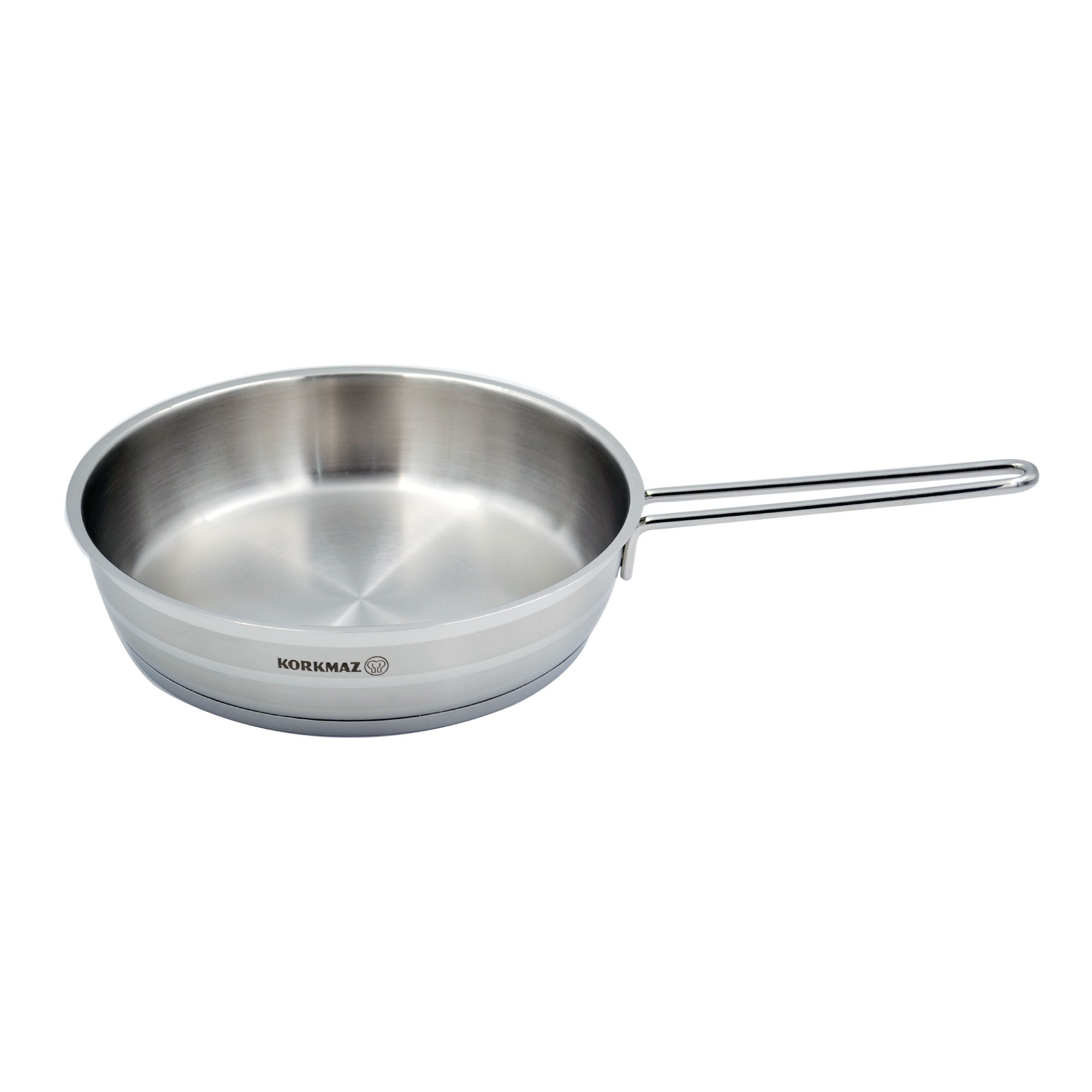 Astra Stainless steel Frypan w/out Lid 20x5 cm /  1.5 l.